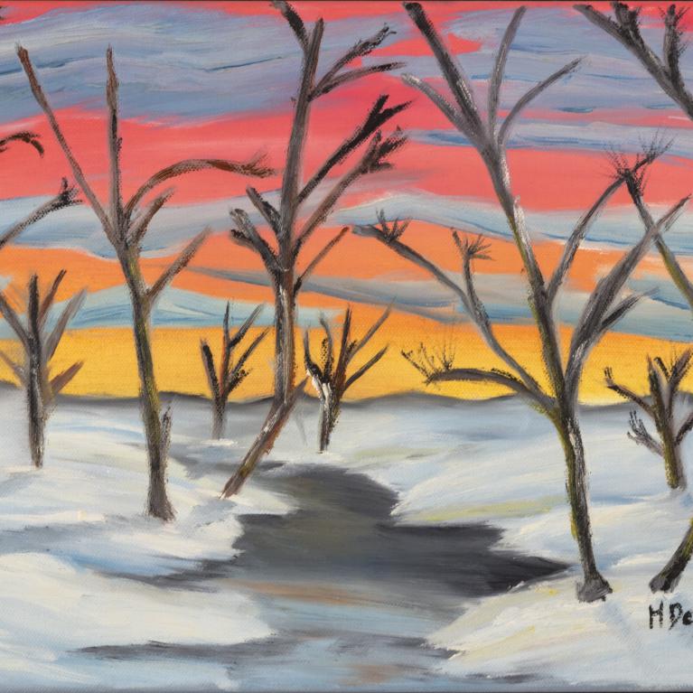 Un hiver froid - Août 2017